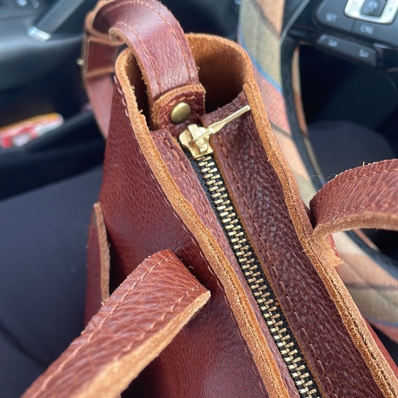 Portland Leather Company Mini Crossbody Tote - Picture 4 of 9